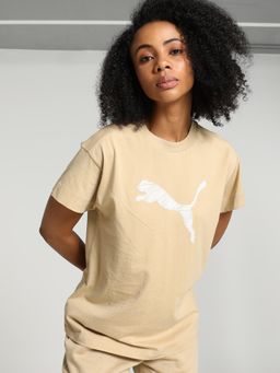 Puma - HER Women Beige T-Shirt
