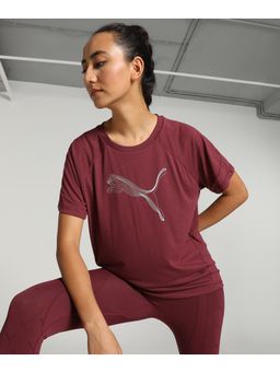 Puma - EVOSTRIPE Women Red T-Shirt
