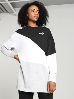 Puma - POWER Cat Crew TR Women Black Sweatshirt