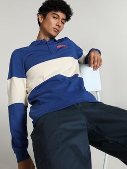 Puma - xHARRDY SANDHU Polo Men Blue T-Shirt