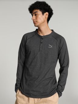 Puma - Classics Jacquard Men Black T-Shirt