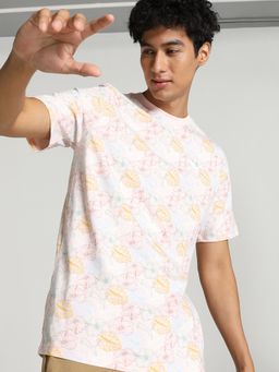 Puma - Holiday Men Pink T-Shirt