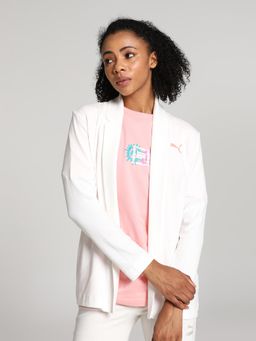 Puma - Essentials Flow Jacket Women White Jacket