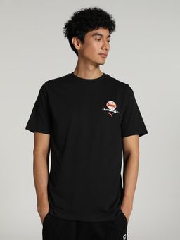 Puma - SWxP WORLDWIDE Graphic Men Black T-Shirt