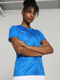 Puma - teamGLORY Jersey Women Blue T-Shirt