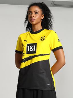 Puma - BVB Home Jersey Replica Women Yellow T-Shirt