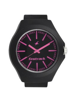 Fastrack - NG38004PP05W Black Dial Analog Watch for Unisex