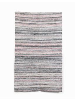 Fabindia - Red Recycled Pet Hand Woven Dhurrie