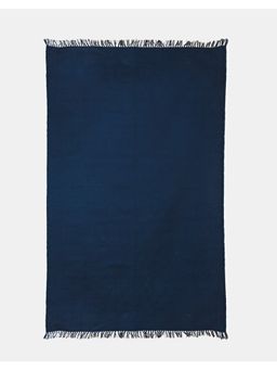 Fabindia - Blue Fab Essentials Cotton Hand Woven Dhurrie