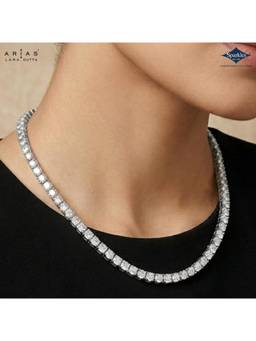 Sparkles - Arias By Lara Dutta Signature Diamond Tennis Necklace