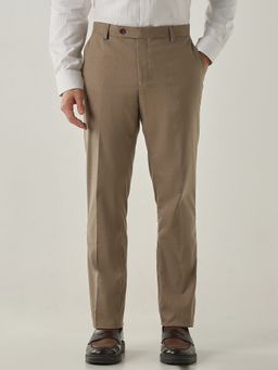 Reid & Taylor - Tailor Fit Beige Pant