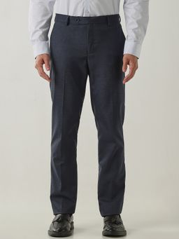 Reid & Taylor - Men's Navy Blue Tailor Fit Pant