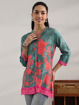 Libas - Multi-Color Floral Kurti