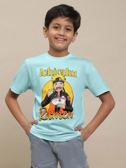 Kidsville - Naruto Graphic Blue T-Shirt for Boys