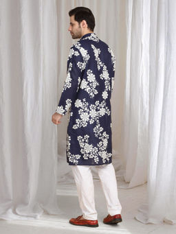 Aham-Vayam - Aham Gulistaan Thread Embroidered Kurta