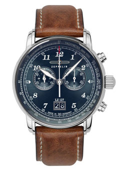 Zeppelin - LZ127 Graf Chronograph Date Analog Dial Color Blue Mens Watch-86823