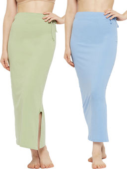 Secrets By ZeroKaata - Women Solid Seamless Saree Petticoat (Pack of 2)