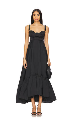 Anna October - Black Swan Maxi Dress