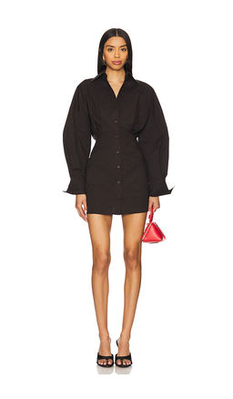 THE ATTICO - Long Sleeve Shirt Dress