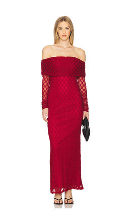 Bardot - Adoni Off Shoulder Maxi Dress