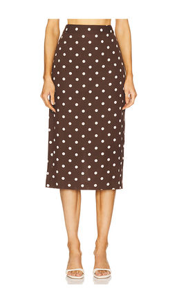 HEMANT AND NANDITA - Fitted Midi Skirt