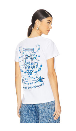 Damson Madder - Flower Basket Shrunken Tee