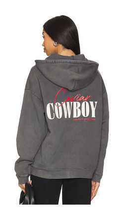 Eleven Eleven - Caviar Cowboy Hoodie in Slate