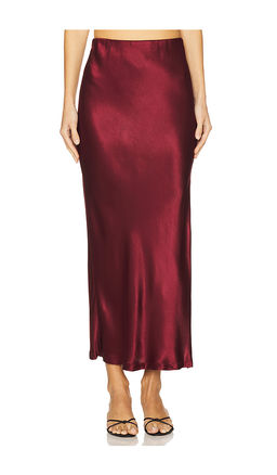 Enza Costa - Satin Bias Cut Skirt