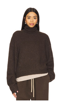 Fear of God ESSENTIALS - Cropped Turtleneck Sweater