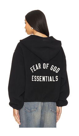 Fear of God ESSENTIALS - Brushed Hooded Bomber Jacket