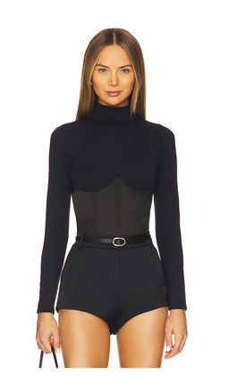 fleur du mal - Mock Neck Bodysuit