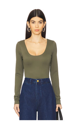 Good American - Scuba Scoop Long Sleeve Body