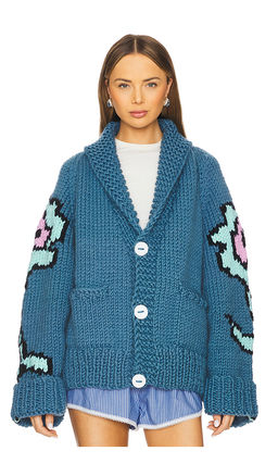 GOGO Sweaters - Flower Jacket