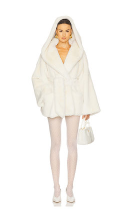 Helsa - The Hooded Faux Fur Coat