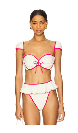 Montce Swim - Cabana Bows Bikini Top