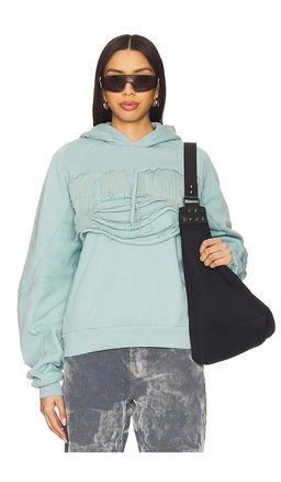 Ottolinger - Distressed Multiline Hoodie