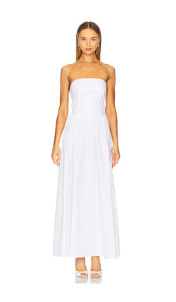 Susana Monaco - Poplin Drop Waist Maxi Dress