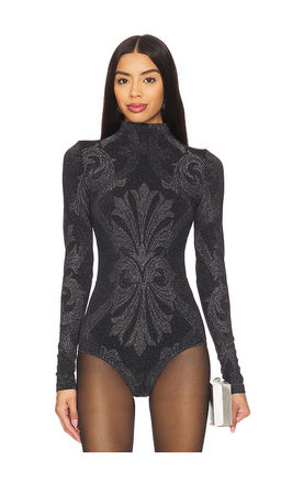 Wolford - X Etro Metallic Jacquard Bodysuit