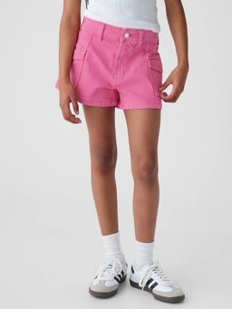 GAP - Girls' High Rise Coloured Denim Shorts