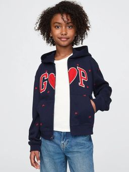 GAP - Girls Logo Relaxed Fit Hoodie
