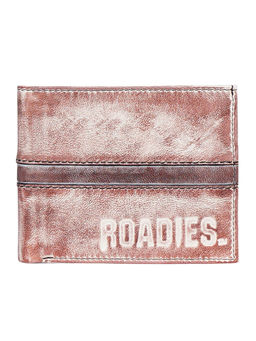 Justanned - Mens Treated Beige Wallet