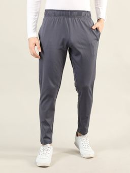 CHKOKKO - Men Casual Grey Track Pant
