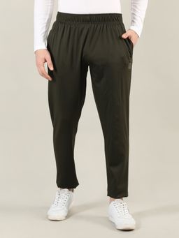 CHKOKKO - Men Casual Olive Track Pant
