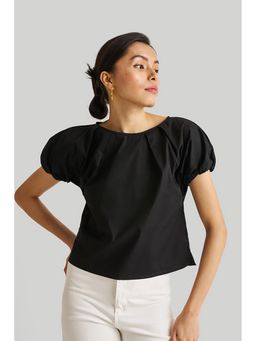 Reistor - Balloon Sleeve In Black Top