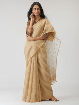 Fabindia - Silk Woven Jamdani Sari