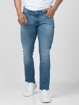 Spykar - Vintage Blue Low Rise Slim Fit Jeans