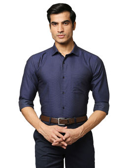 Park Avenue - Men Dark Blue Shirt