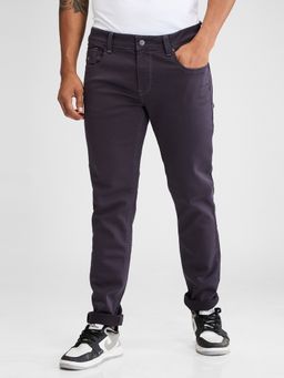 Spykar - Gray Slim Fit Mid Rise Jeans for Men
