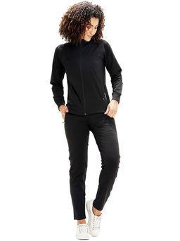 Shrey - Tess Tracksuit for Women-Black (Set of 2)