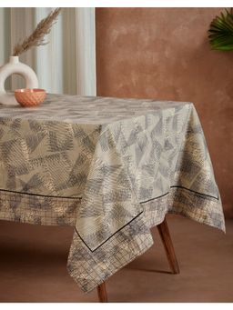 Fabindia - Black Maaya Cotton Embroidered Table Cover (8 Seater)